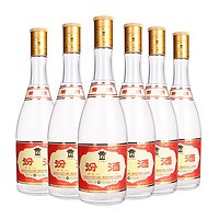 今日必买：汾酒 黄盖玻汾 清香型白酒 53度475ml*6瓶