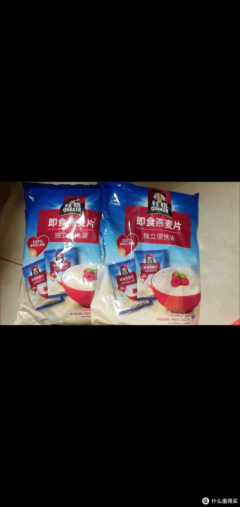 桂格燕麦片:100%澳洲皮燕麦,多种食用方法,全家共享健康美味