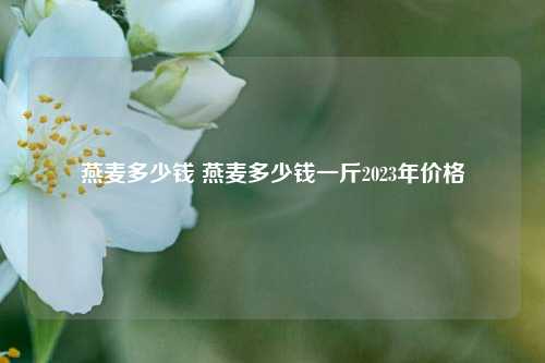 燕麦多少钱 燕麦多少钱一斤2023年价格