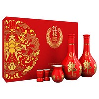 LANGJIU 郎酒 红花郎十 53度 酱香型白酒 500mL*2瓶 礼盒装