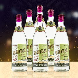 LIDU 李渡 高粱1975 50.8度光瓶白酒 固态法高粱酒 江西特产 送礼 50.8度 500mL 6瓶