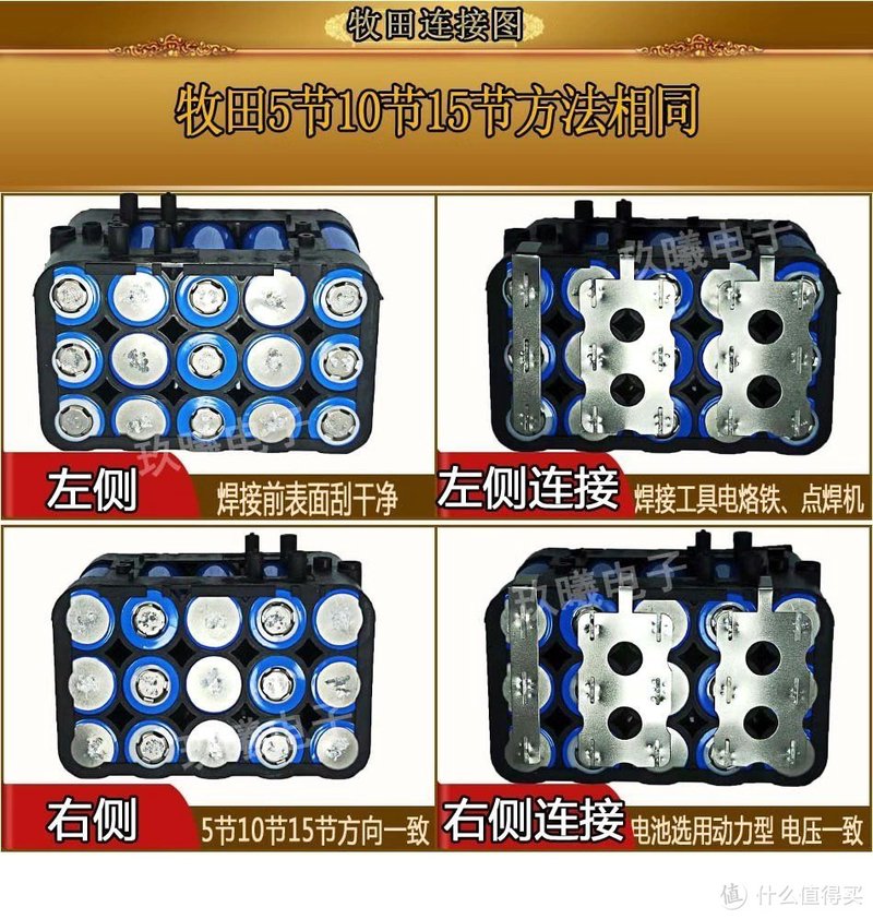 用18650电池做了一个电池仓