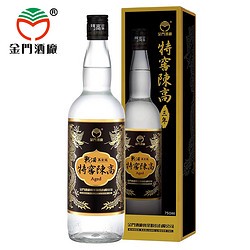 KINMEN KAOLIANG 金门高粱酒 特窖陈高 战酒黑金龙 清香型白酒 49.9度750ml 单瓶装 窖藏老酒
