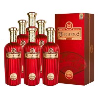 泸州老酒坊 红耀 52度500ml整箱六瓶浓香型白酒过年送礼