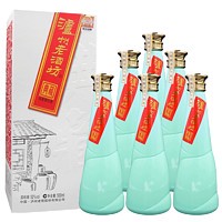 泸州老酒坊 典藏酒 52%vol 浓香型白酒 500ml*6瓶