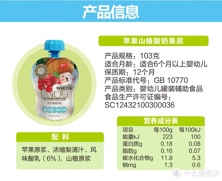 科学横评婴幼儿酸奶果泥及好价推荐