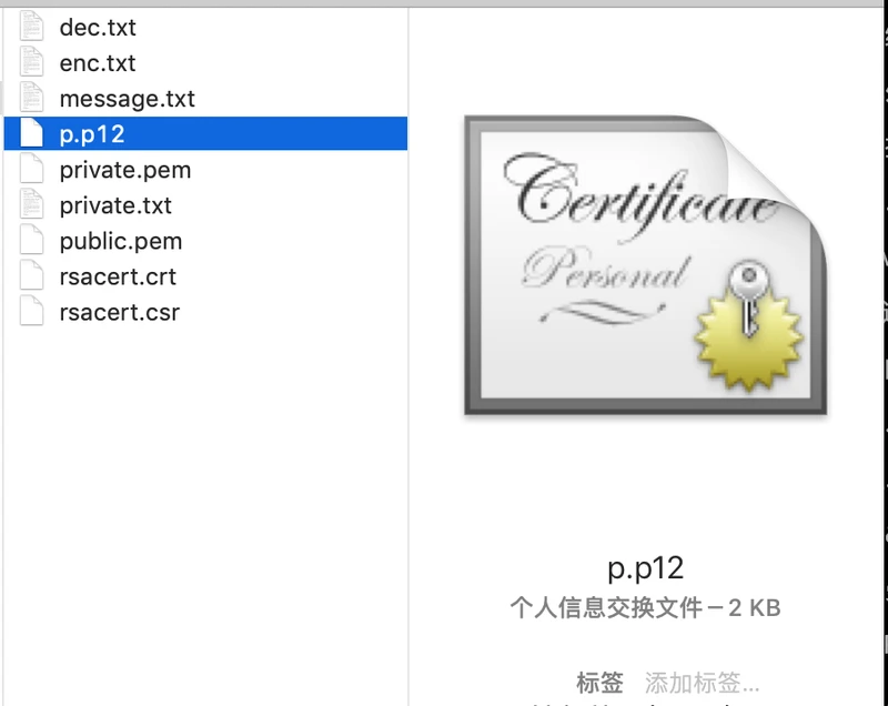 步骤3,根据证书文件导出的p.p12文件.png