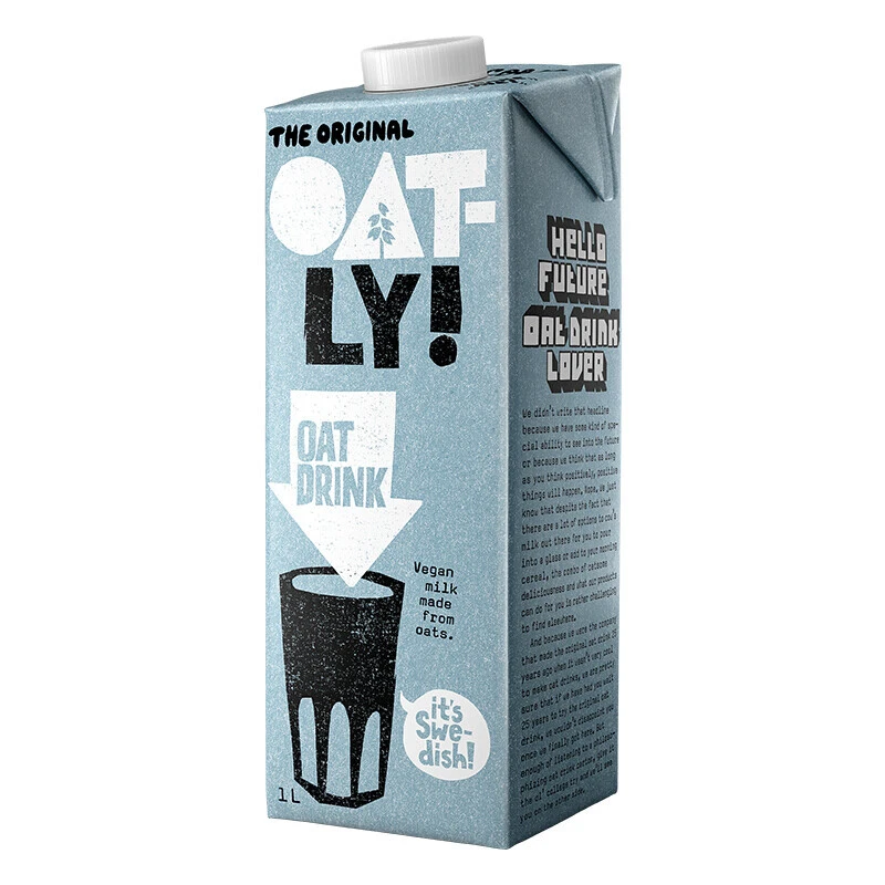 尝试网红OATLY燕麦奶，恕我直言，植物奶不是奶