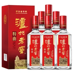 LUZHOULAOJIAO 泸州老窖 特曲 第十代 52度 500ml*6瓶