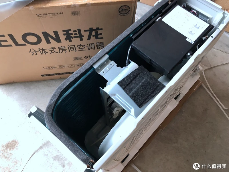 拆解 Kelon 科龙 KFR-35GW/EFLMA1(1P26) 大1.5匹一级变频空调