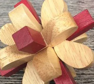 孔明锁鲁班锁9根拼法(鲁班孔明锁9根解法图丁香花)