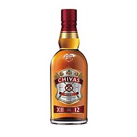 CHIVAS 芝华士 Regal）名企严选 12年威士忌 原瓶进口洋酒 芝华士12年500mL1瓶