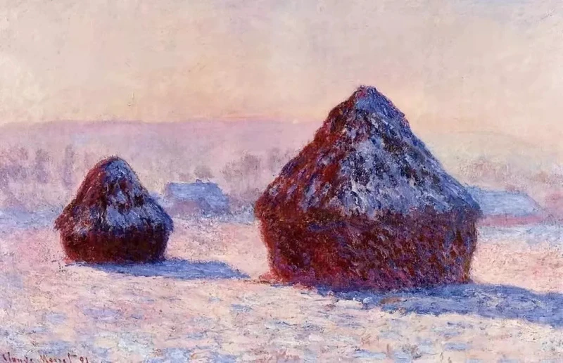 为什么说没有看过莫奈的雪景，就不知道什么叫唯美~