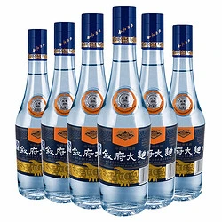 XUFU 叙府 蓝标大曲 52%vol 浓香型白酒 500ml*6瓶