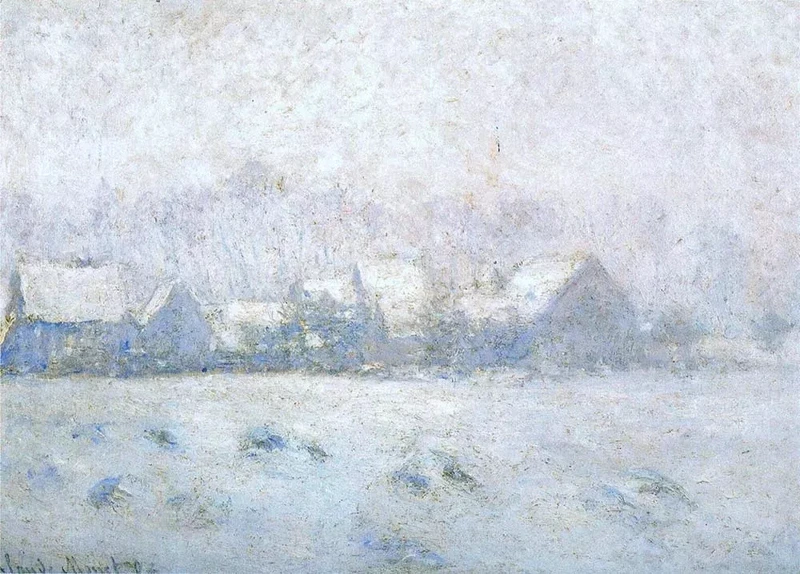 为什么说没有看过莫奈的雪景，就不知道什么叫唯美~