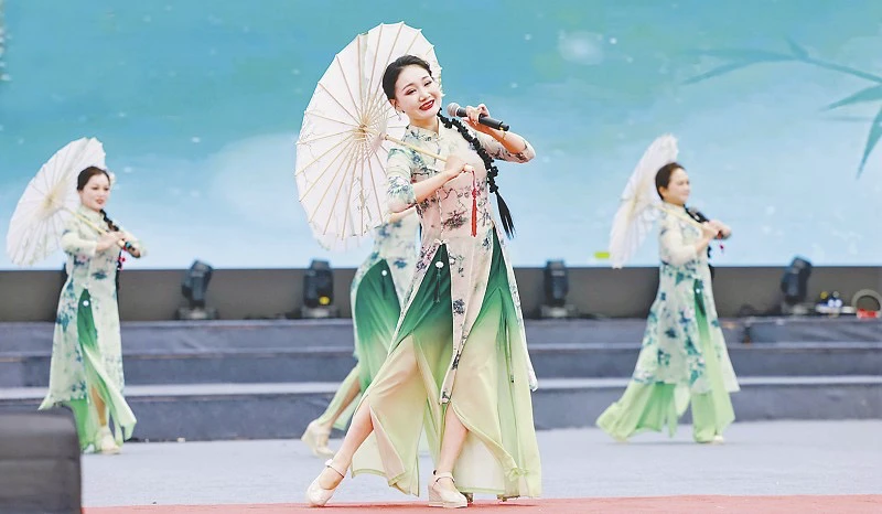清溪女子合唱队喜获“嘹亮好声音”奖项