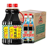 88VIP：厨邦 酱油定制装味极鲜1.63L*2+490g*2渔女蚝油