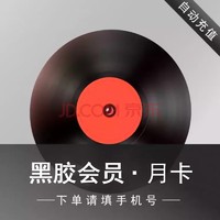 网易云音乐 黑胶vip会员月卡网易云黑胶vip30天