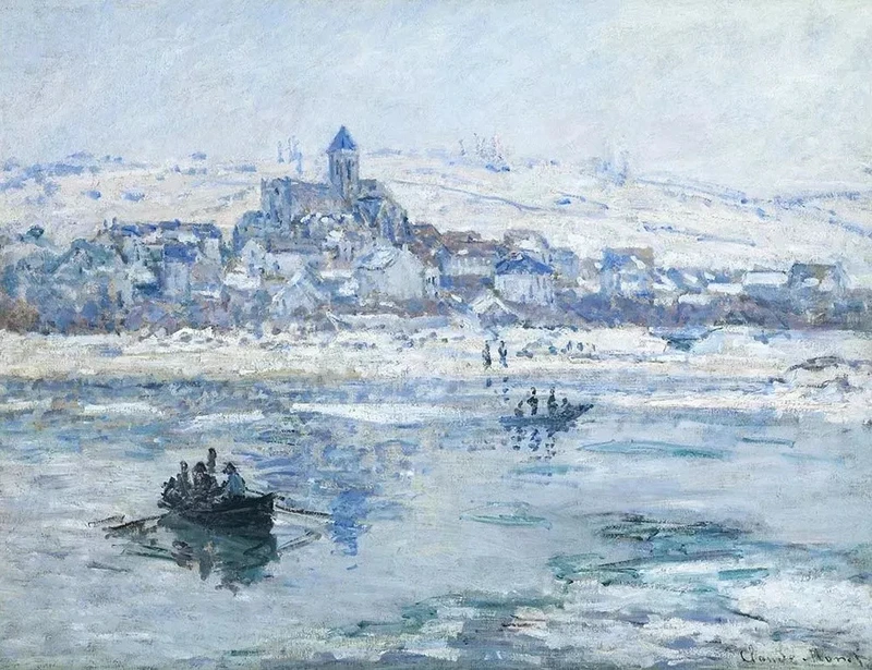 为什么说没有看过莫奈的雪景，就不知道什么叫唯美~