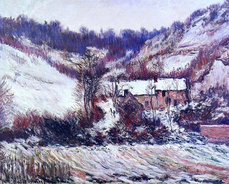 为什么说没有看过莫奈的雪景，就不知道什么叫唯美~
