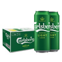 Carlsberg 嘉士伯 特醇拉格啤酒 500ml*18罐整箱装