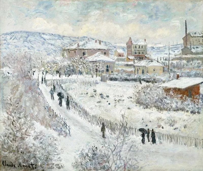 为什么说没有看过莫奈的雪景，就不知道什么叫唯美~