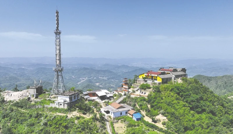 碧云峰景区提质改造渐展新颜