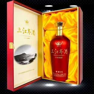 云南三江荞酒52度礼盒装兰坪苦荞酒500毫升雪邦山10年陈酿雪荞V6
