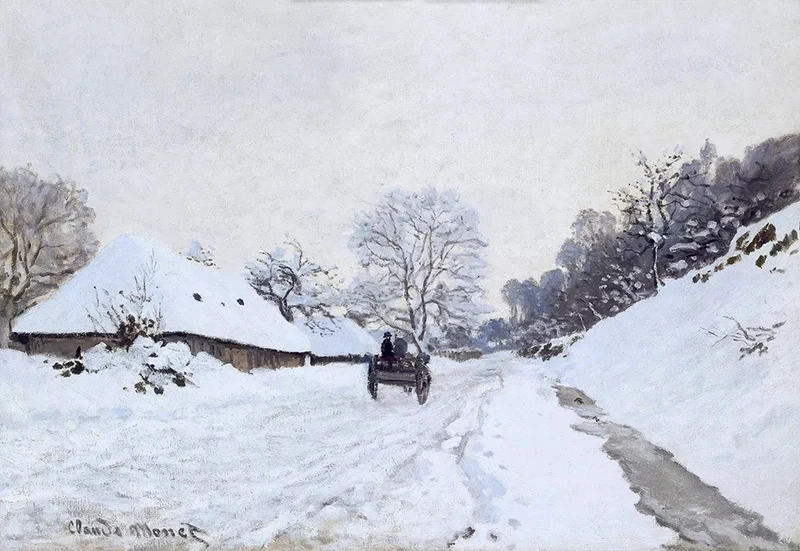 为什么说没有看过莫奈的雪景，就不知道什么叫唯美~