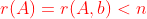 {\color{Red}{r(A)=r(A,b) <n }}