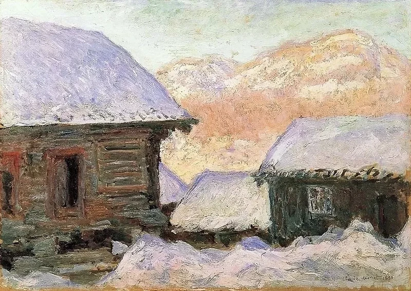 为什么说没有看过莫奈的雪景，就不知道什么叫唯美~