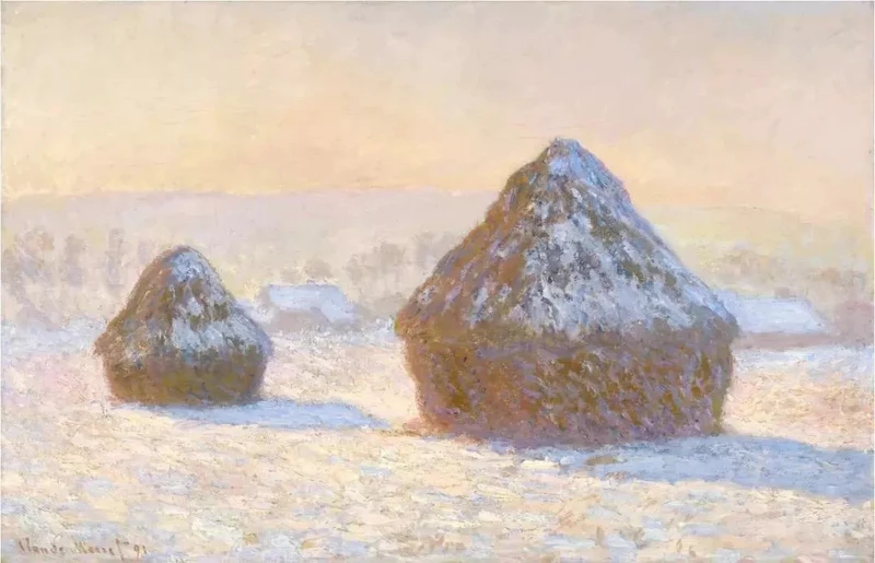 为什么说没有看过莫奈的雪景，就不知道什么叫唯美~