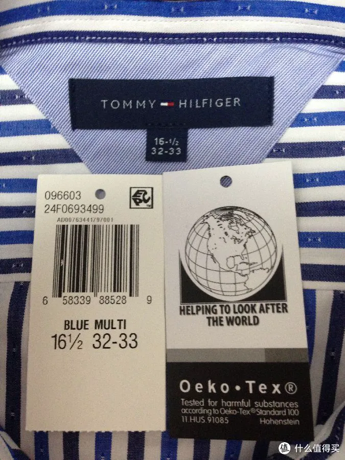 美亚直邮 Tommy Hilfiger Slim Fit Textured Stripe 长袖衬衣 & SanDisk 闪迪至尊极速CZ80 U盘