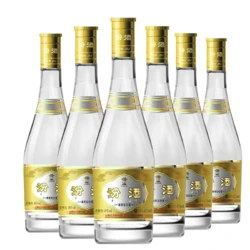 汾酒 黄盖玻汾 48%vol 清香型白酒 475ml*6瓶