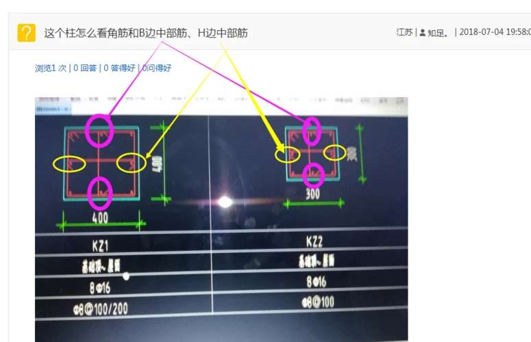 角筋公式-如何看角筋的配筋信息