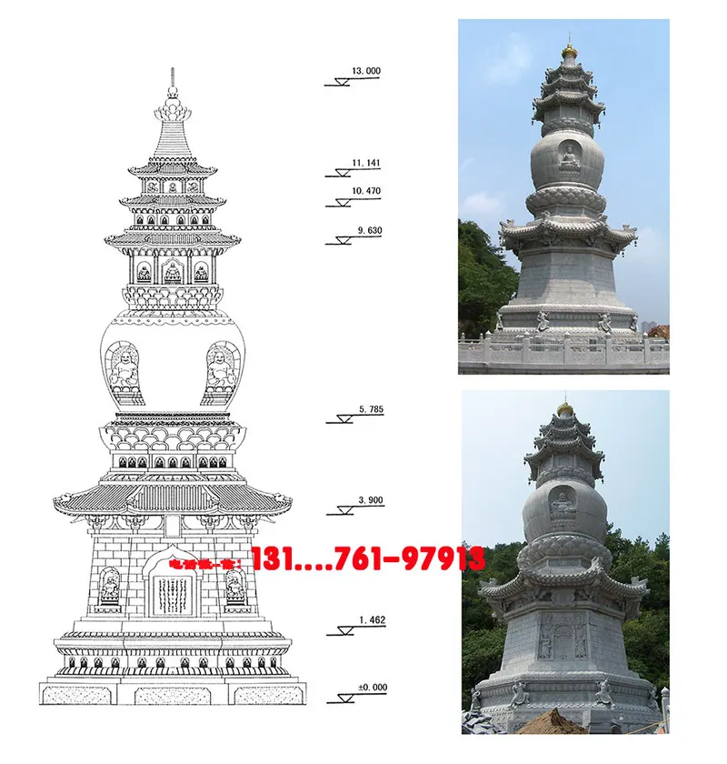 大型佛塔