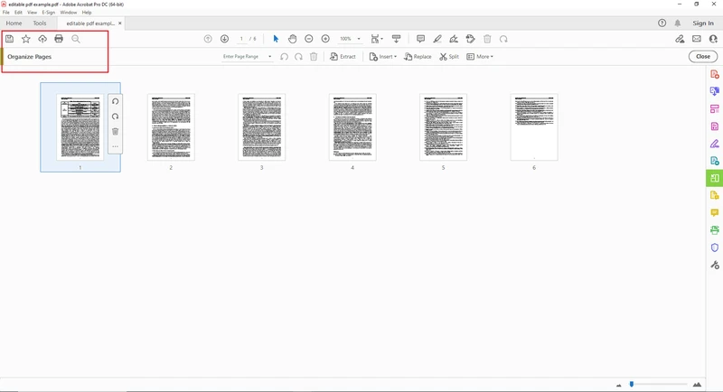 第 4 步：保存编辑后的 PDF