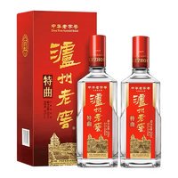 88VIP：泸州老窖 特曲 52度 浓香型白酒 500ml*2瓶
