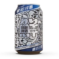 88VIP：KUJIRA 鲸 都鲜酿原浆德式小麦13P高麦芽浓度330毫升-24罐整箱装