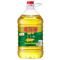 金龙鱼 精选精炼一级大豆油5L升桶装家用商用食用油正品色拉油