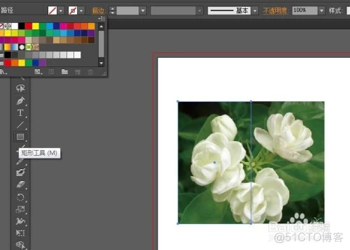 AI illustrator 如何裁剪图片（扣取局部区域）_右键_02