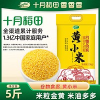 百亿补贴：SHI YUE DAO TIAN 十月稻田 黄小米真空5斤