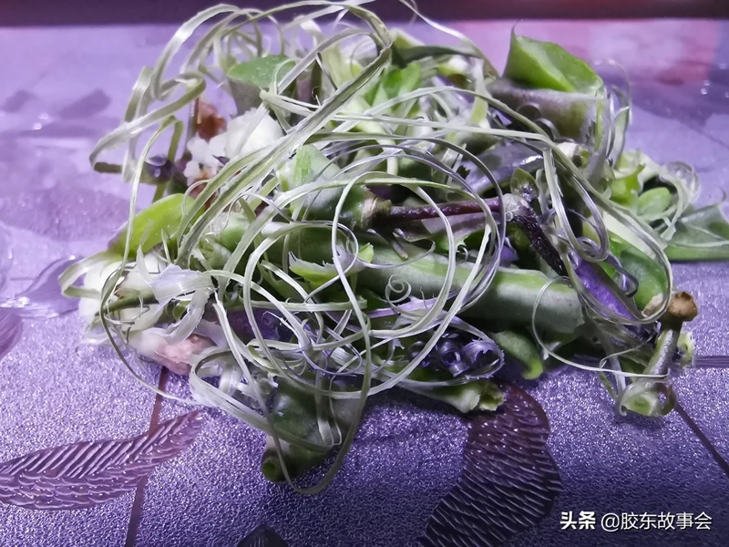 两种胶东风味的秋芸豆吃法:肉炒芸豆丝和芸豆打卤面