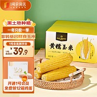 移动端、京东百亿补贴：One's Member 1号会员店 黄糯玉米 200g*8穗 杂粮礼盒