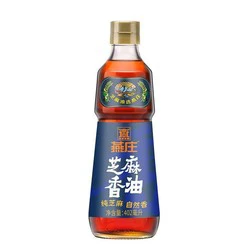 燕庄 纯芝麻油香油 402ml