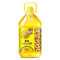 移动端、京东百亿补贴：福临门 精选一级 大豆油5L 食用油 中粮出品 浸出工艺