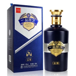 景芝 一品金樽 46%vol 芝麻香型白酒 500ml 单瓶装