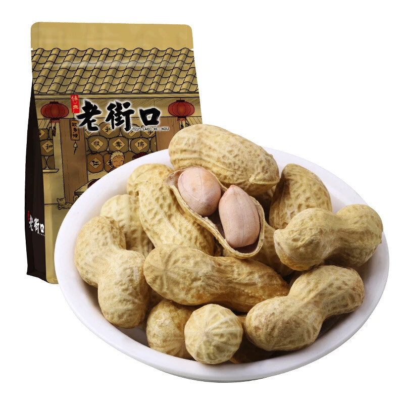 蒜香味的花生，口感好，吃起来不腻