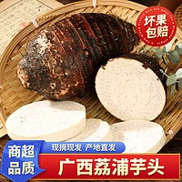 泽华果品 ZEHUAGUOPIN 泽华果品 广西荔浦芋头 4.8-5斤 6-8个装