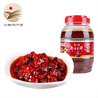 鹃城牌 红油豆瓣酱 1200g大瓶装 四川特产炒菜辣椒酱（需买3件，需凑单）